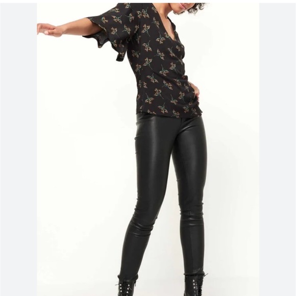 Ba&sh Ferdy top, noir, xs / us 4 - Picture 3 of 16